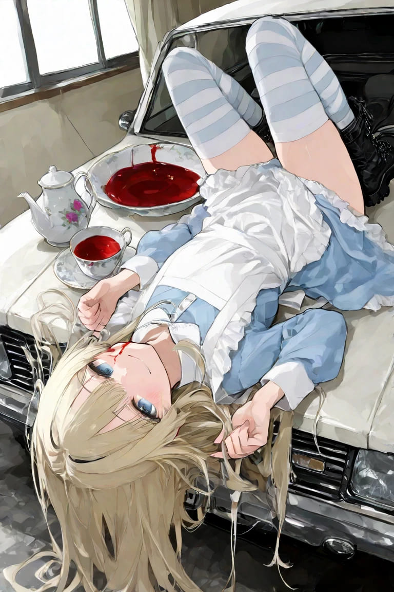 AIエロ漫画 メイド