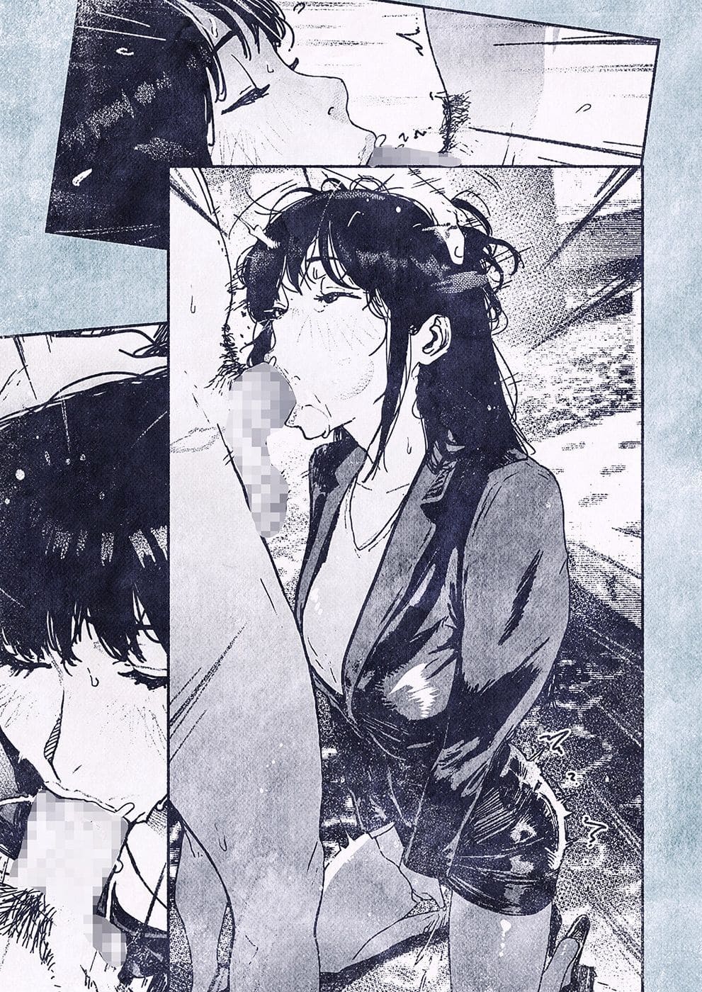 同人漫画「100日後に妊娠するOLさん！」の紹介用ビジュアル