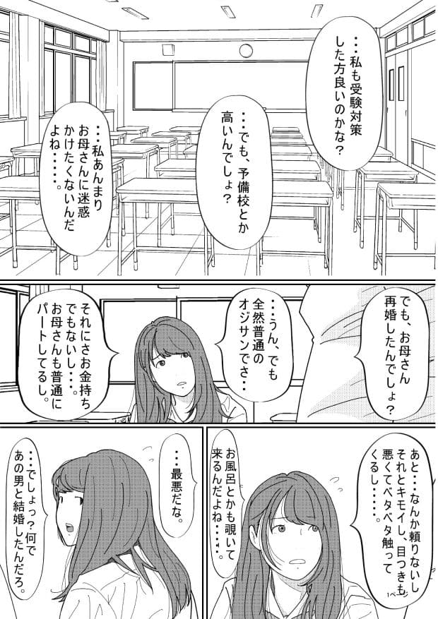 再婚した母の義父がキモ過ぎる件