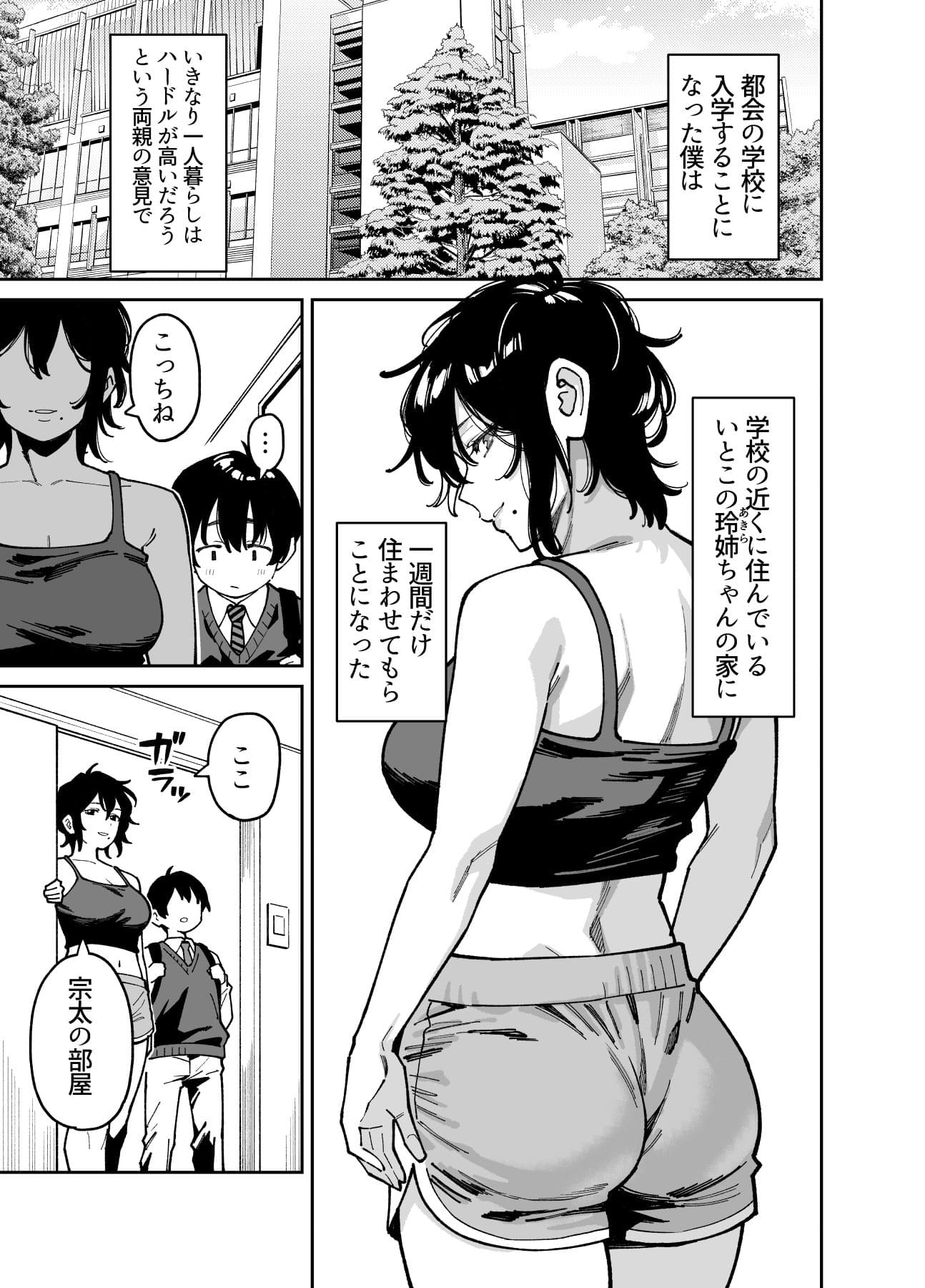 いとこの姉ちゃんのおっぱいもんだらえっちすることになった話。 サークル名 抜きどころ