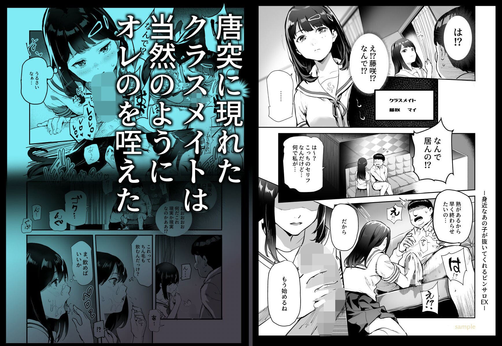 クラスメイトがフェラチオ