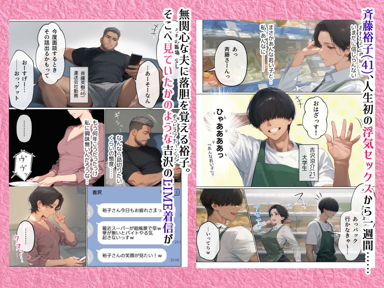 バ先のパート主婦（41）とセフレになったので週三で濃厚変態セックス